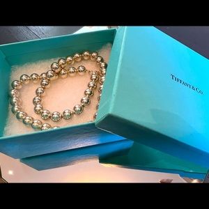 Tiffany Silver Ball Necklace